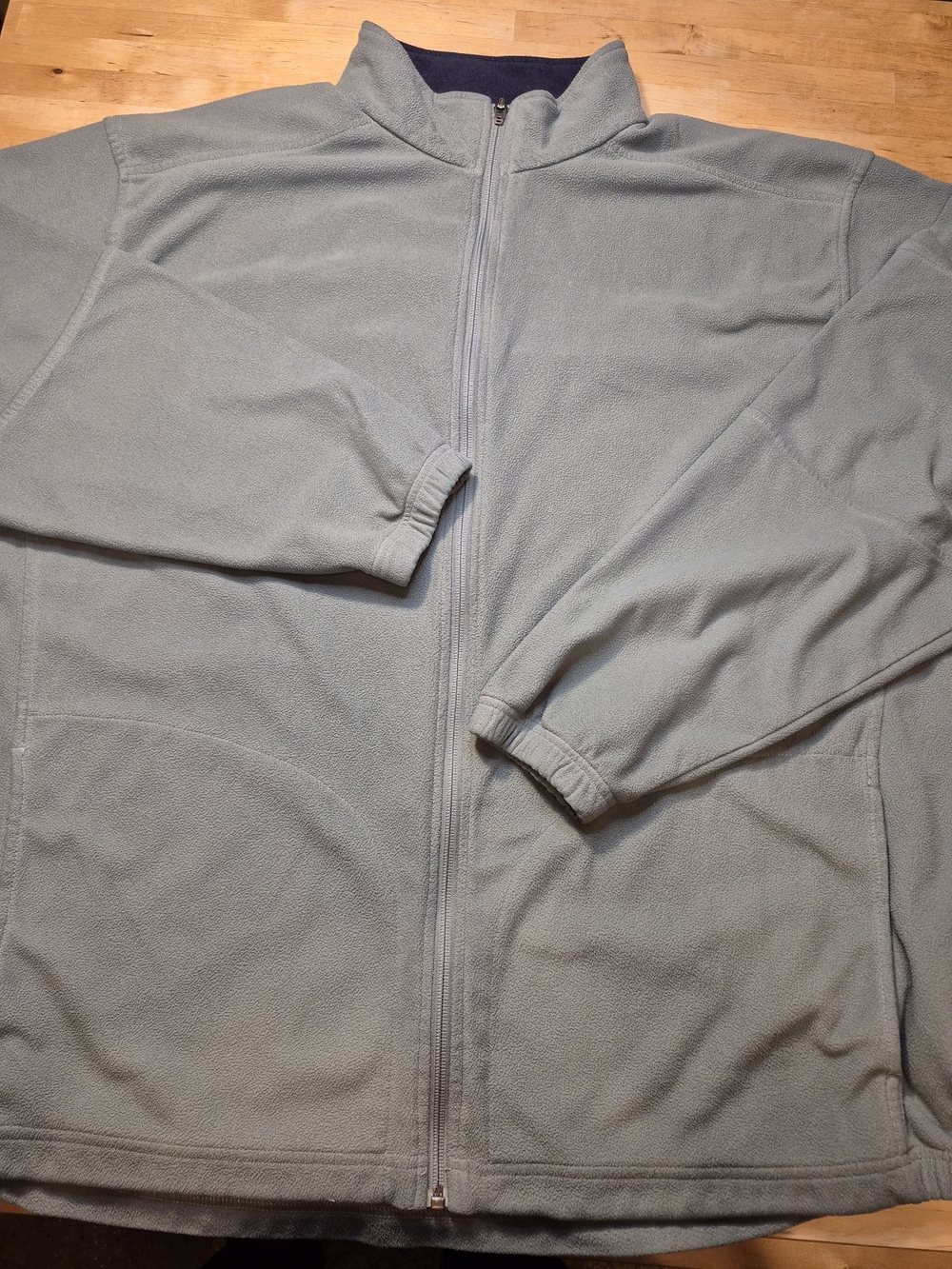 Nike Men's Pale Green Full-Zip Fleece Jacket